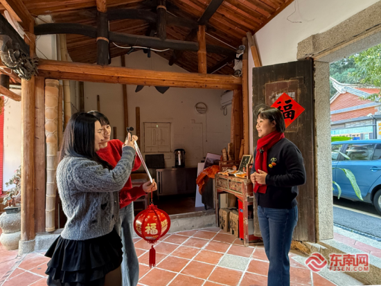 健康科普短视频拍摄现场(东南网记者 李霖 摄)