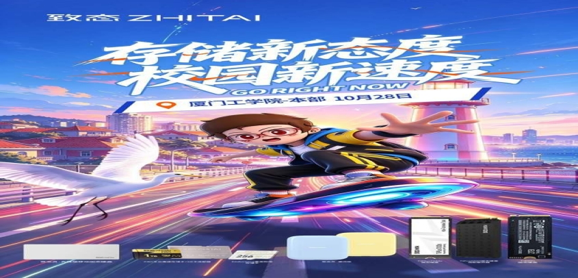 "我们学校潮好玩"厦门工学院站即将开启致态携全系存储产品来了
